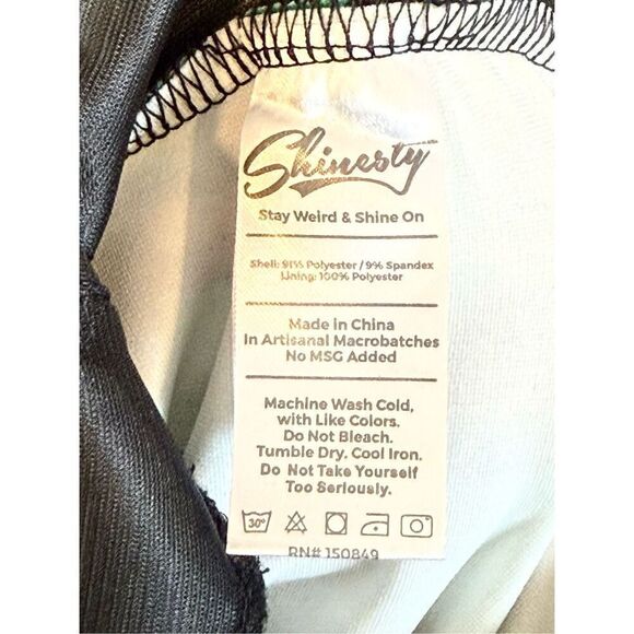 NWOT Shinesty The Deck Yourselves Mistletoe Christmas Wide Leg Jumpsuit Small - Picture 7 of 15